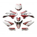 KIT DECO COMPLET N-STYLE ACCELERATOR ROUGE YCF 2013