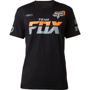 TEE SHIRT FOX RACING TEAM NOIR