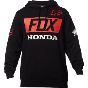 SWEAT SHIRT FOX RACING HONDA NOIR