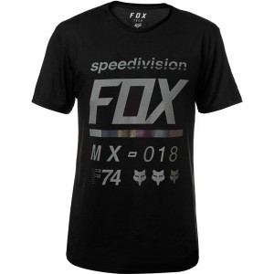 TEE SHIRT FOX RACING DRAFTR NOIR