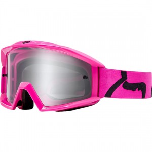 MASQUE ENFANT FOX RACING MAIN ROSE