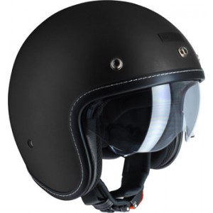 CASQUE JET UBIKE CHALLENGE NOIR MAT