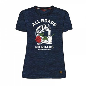 T-SHIRT FEMME ALL ROADS ROYAL ENFIELD